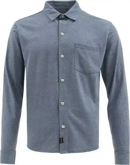 Recover Ec650 Eco Button Down Shirt - Blue Rainbow