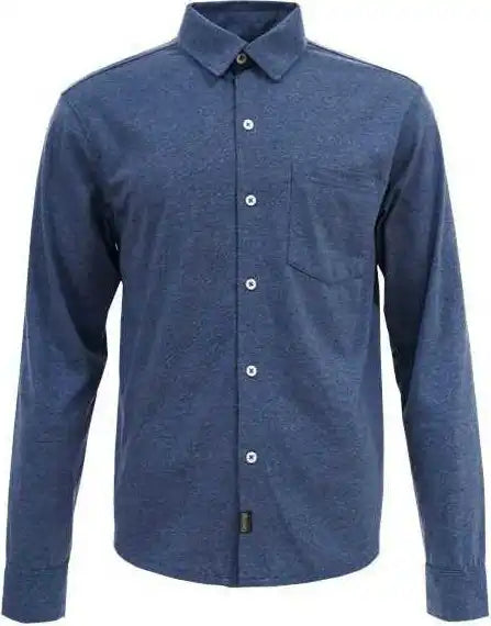Recover Ec650 Eco Button Down Shirt - Cobalt