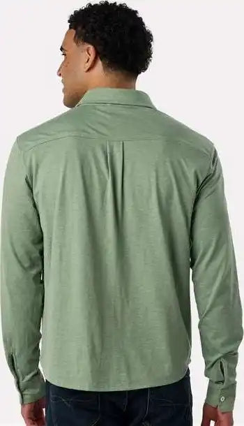 Recover Ec650 Eco Button Down Shirt - Fern