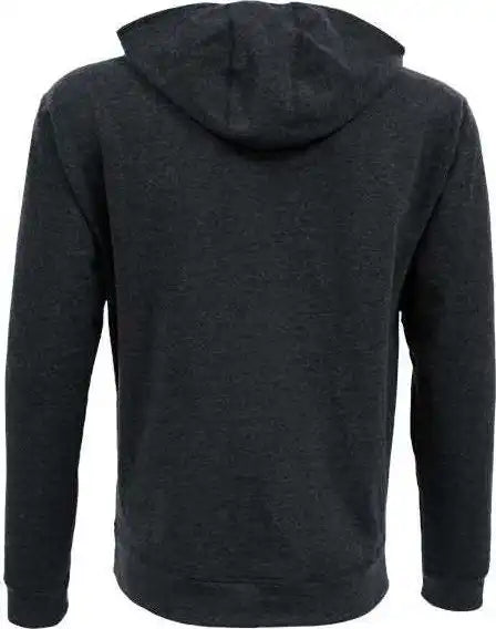 Recover Rc1093 Fleece Hooded Sweatshirt Charcoal