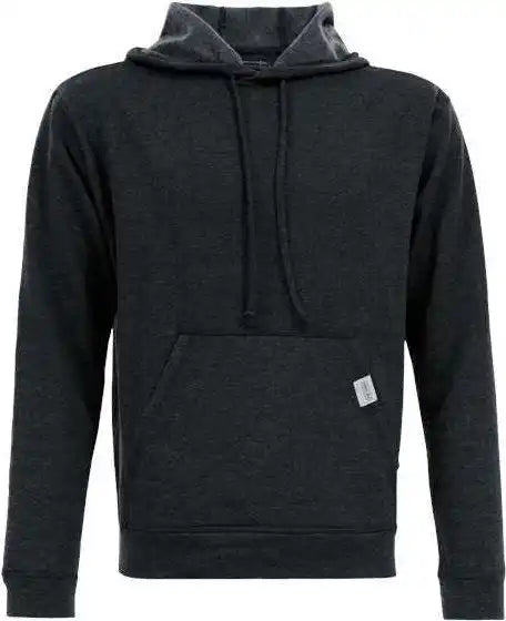 Recover Rc1093 Fleece Hooded Sweatshirt Charcoal