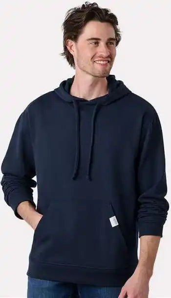 Recover Rc1093 Fleece Hooded Sweatshirt - Navy
