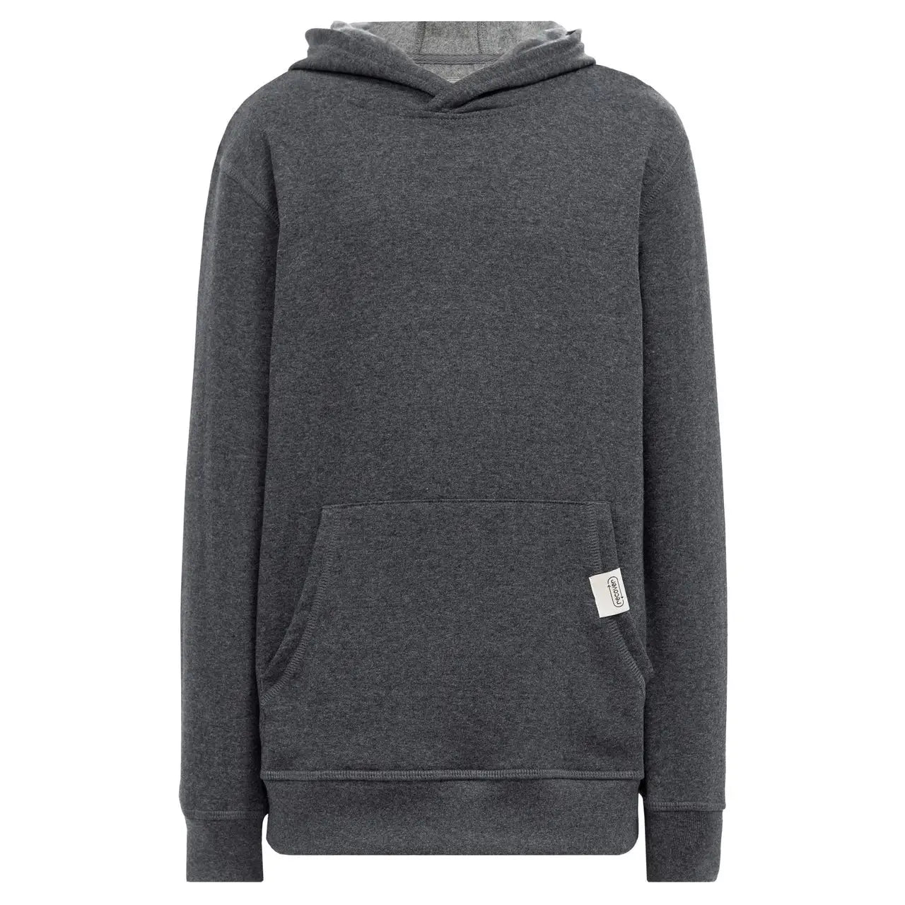 Recover Rcy1093 Youth Eco Pullover Hoodie - Charcoal