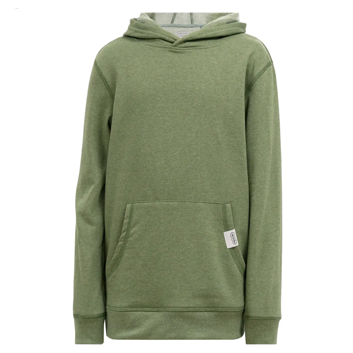 Recover Rcy1093 Youth Eco Pullover Hoodie - Fern