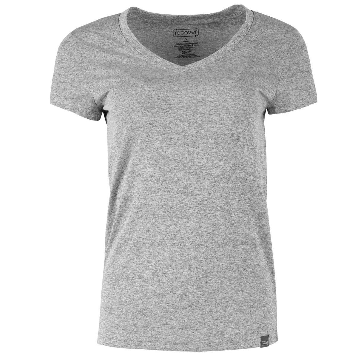 Recover Rd2200v Women’s Sport V-neck - Gray Heather