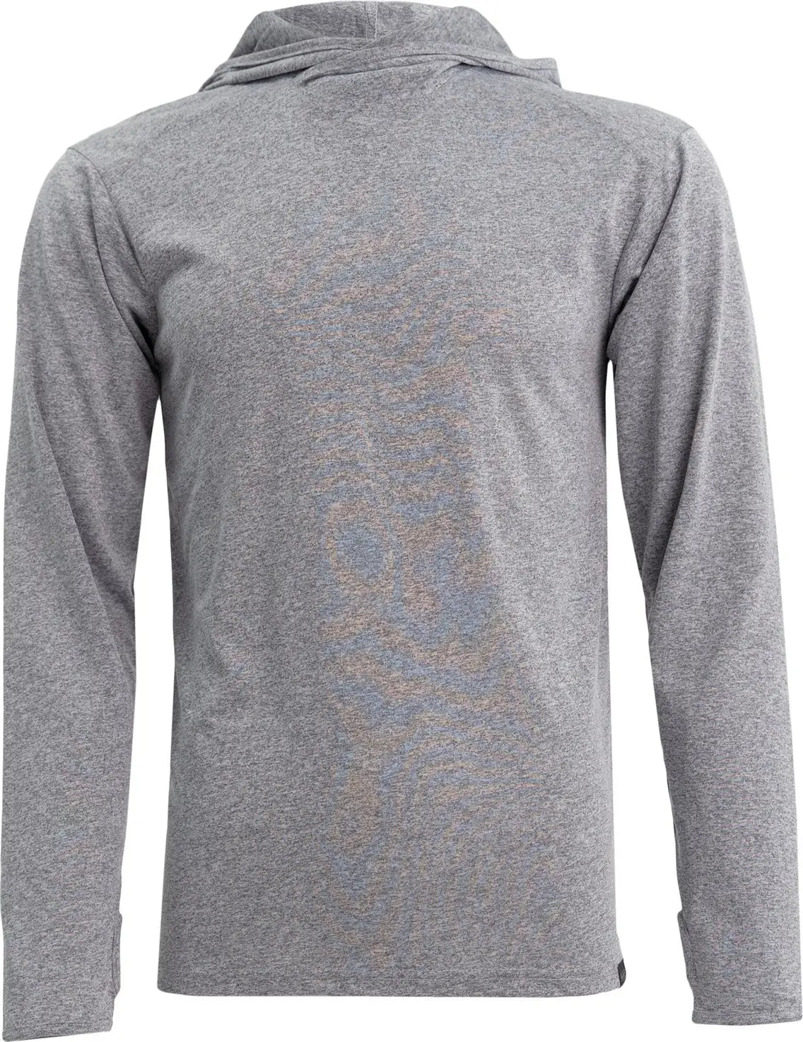 Recover Rd4000 Sport Sun Hoodie - Gray Heather - Adult Xs