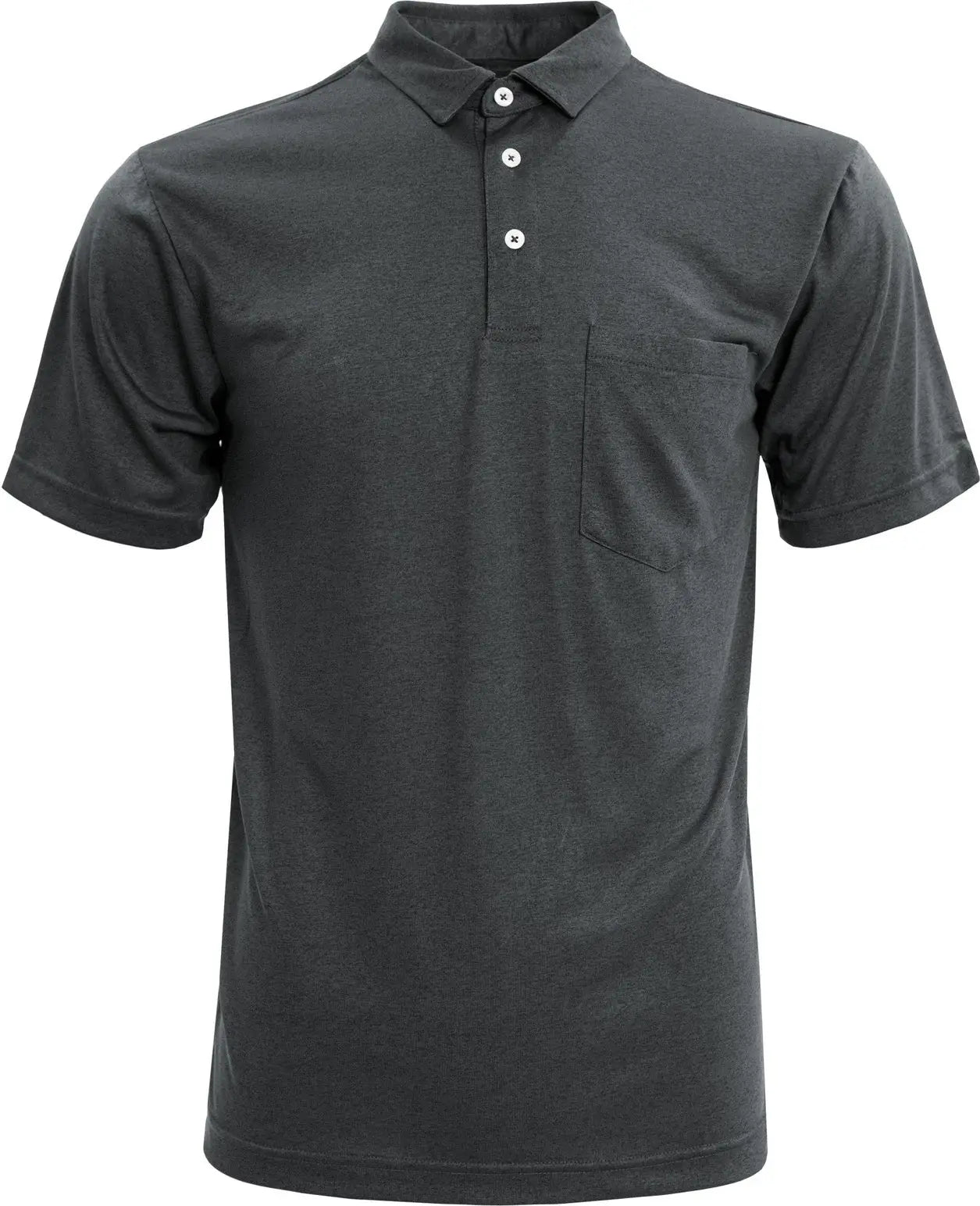 Recover Rd5000 Sport Polo - Black Heather - Adult Xs