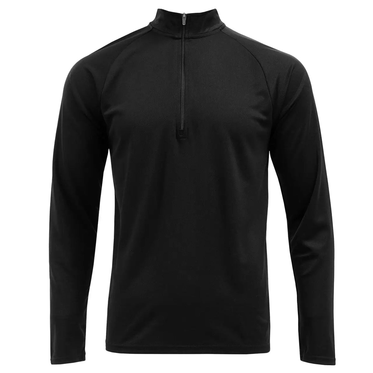 Recover Rm5202 Men’s Sport Elite Qtr Zip - Black