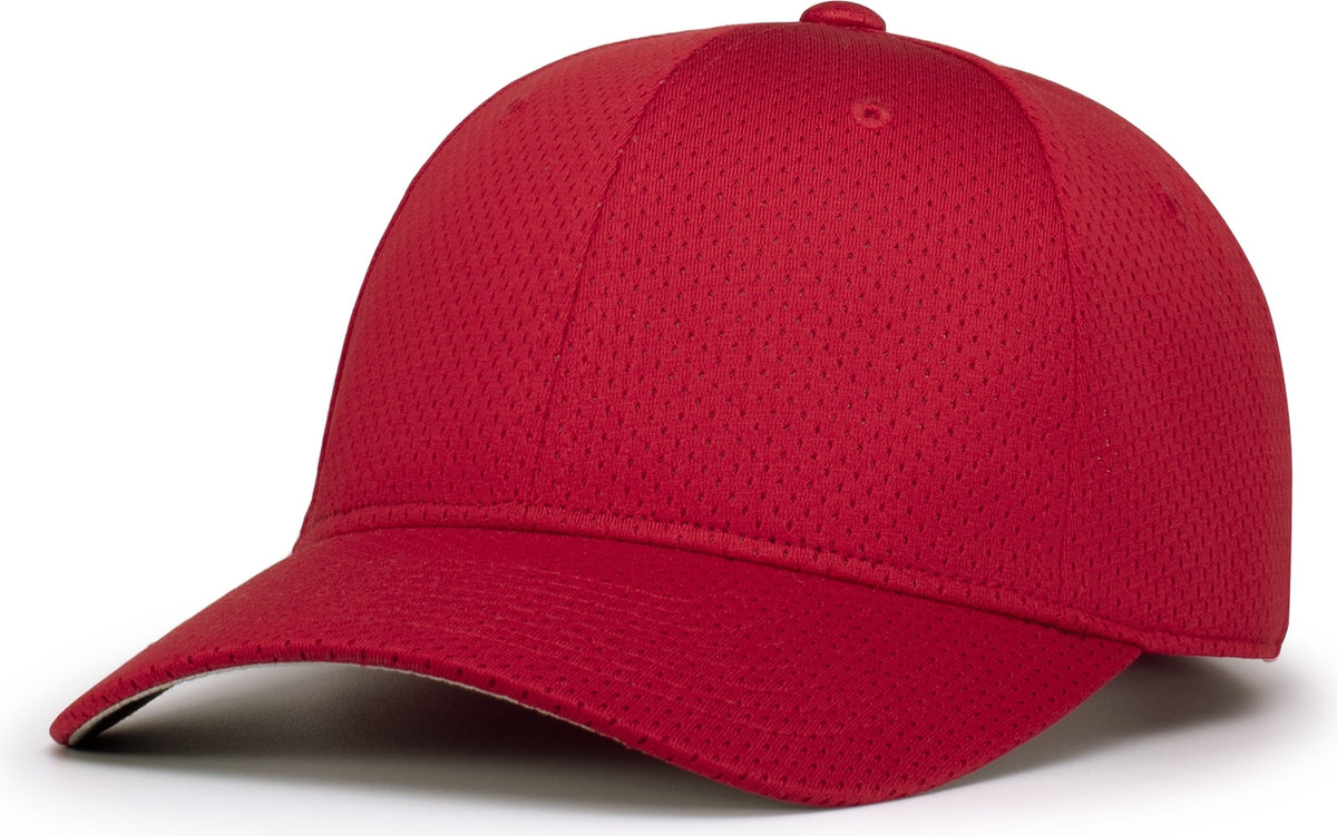 RED ATHLETIC MESH CAP