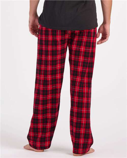 Red/ Black Plaid Harley Flannel Pants - BM6624