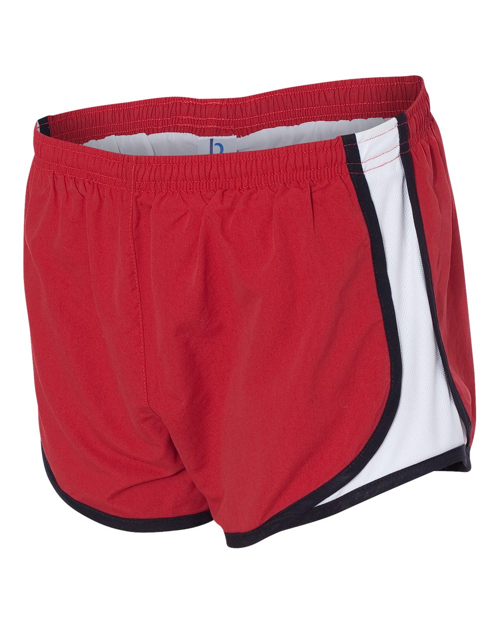 Red/ Black/ White Women’s Velocity 3 1/2" Running Shorts - P62
