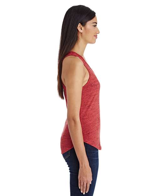 Red Blizzard Women&#39;s Blizzard Jersey Racer Tank Top - 204LT