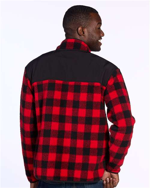 Red Buffalo/ Black Everest Peak Jacket - BM8102