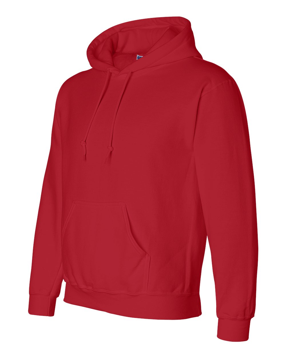Red DryBlend® Hooded Sweatshirt - 12500