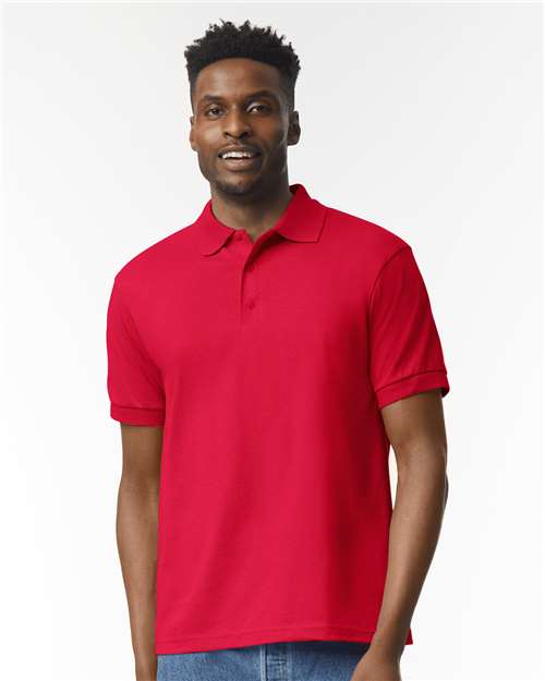 Red DryBlend® Jersey Polo - 8800