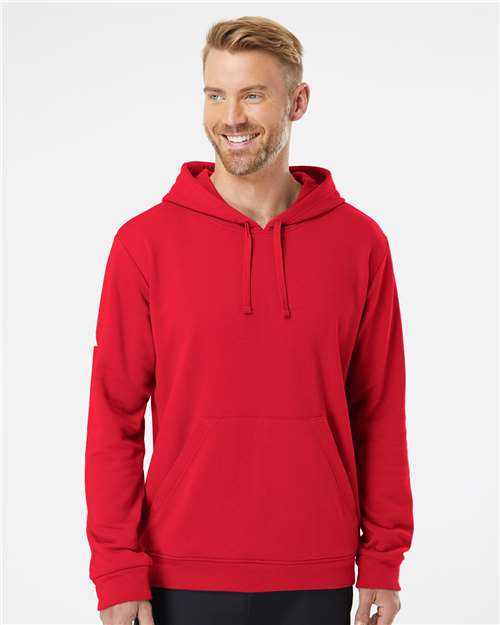 Red Fleece Hooded Sweatshirt - A432