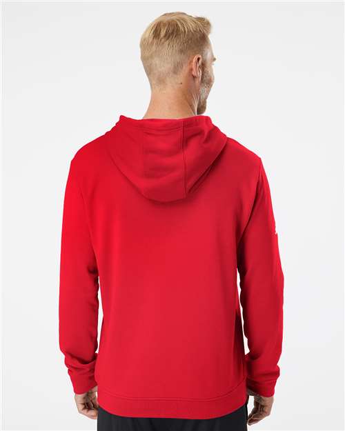Red Fleece Hooded Sweatshirt - A432