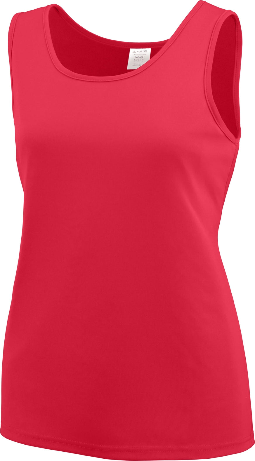RED GIRLS TRAINING TANK
