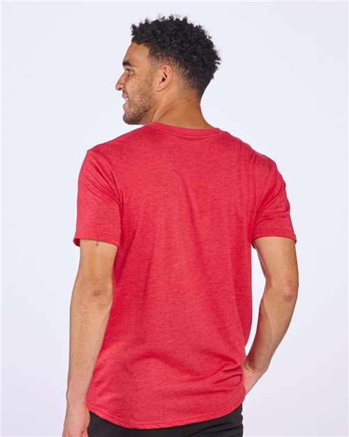 Red Heather Tri-Blend T-Shirt - BM2102