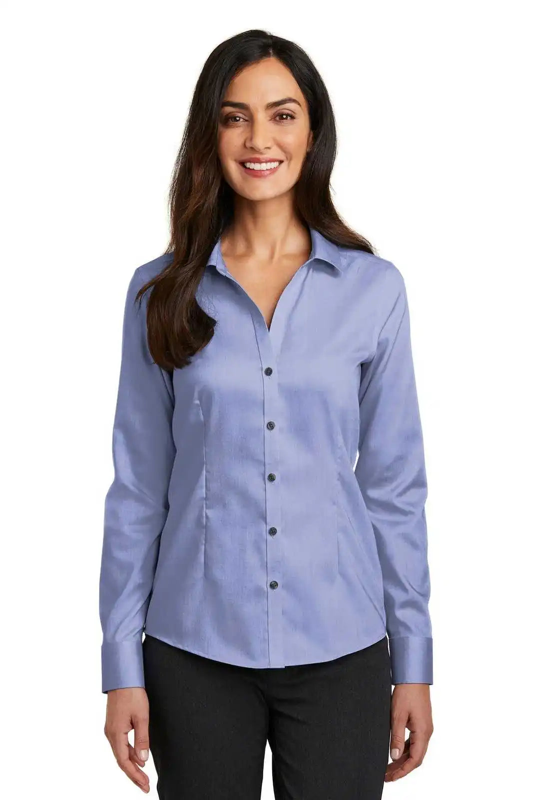 Red House Rh250 Ladies Pinpoint Oxford Non-iron Shirt - Vintage Navy