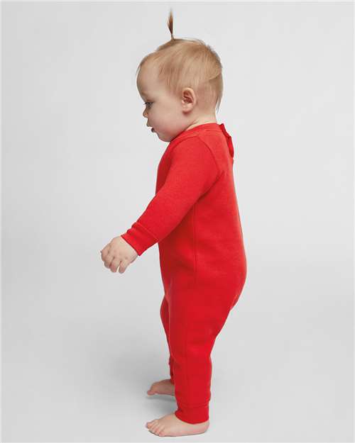 Red Infant Fleece One-Piece - 4447