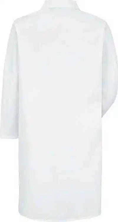 Red Kap 4016 Gripper Front Butcher Frock Exterior Chest Pocket White