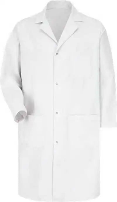 Red Kap 5080 Lab Coat - White
