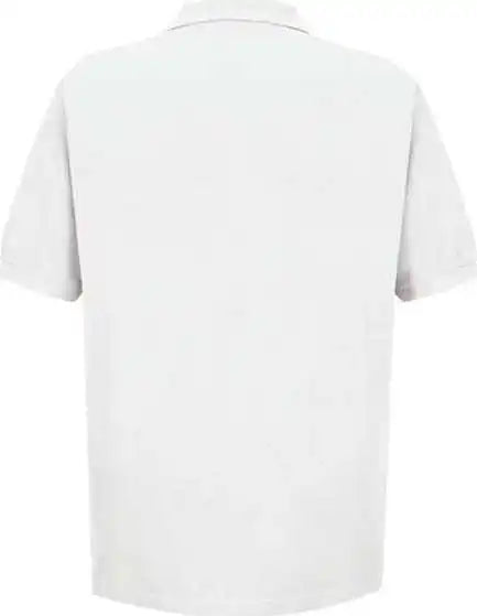 Red Kap 7701 Inner Harbor Basic Piqu Polo - White