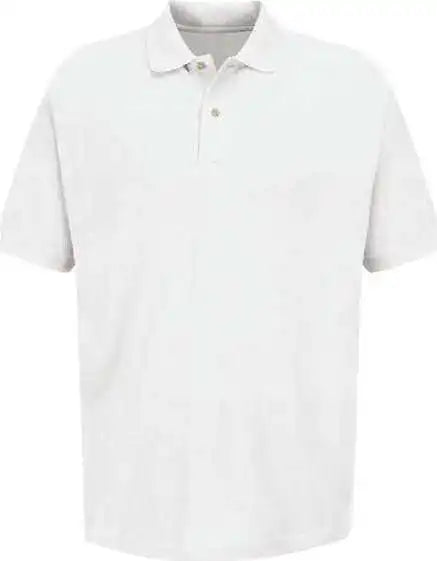 Red Kap 7701 Inner Harbor Basic Piqu Polo - White