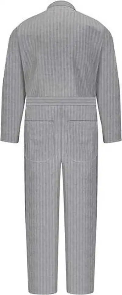 Red Kap Cc14 Snap Front Cotton Coveralls Herringbone