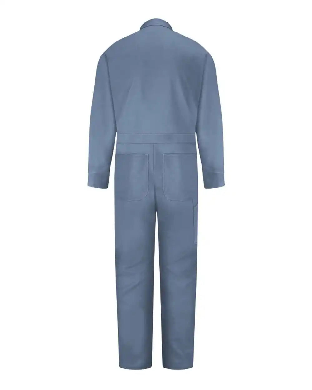 Red Kap Cc14t Snap-front Cotton Coveralls - Tall Sizes - Postman Blue - 40