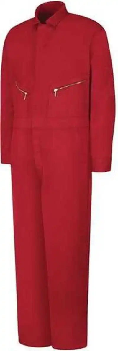 Red Kap Cc18 Zip Front Cotton Coverall