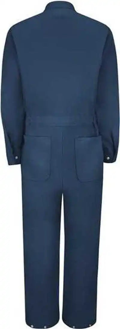 Red Kap Cc18 Zip Front Cotton Coverall Navy