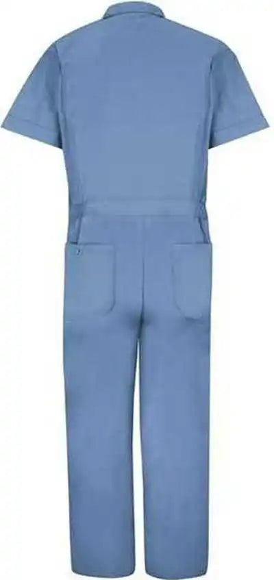 Red Kap Cp40 Speedsuit Short Sleeve - Mb-medium Blue
