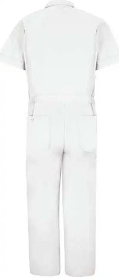Red Kap Cp40 Speedsuit Short Sleeve - White