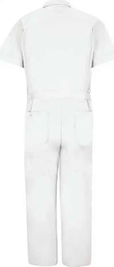 Red Kap Cp40l Speedsuit Short Sleeve Long Sizes White