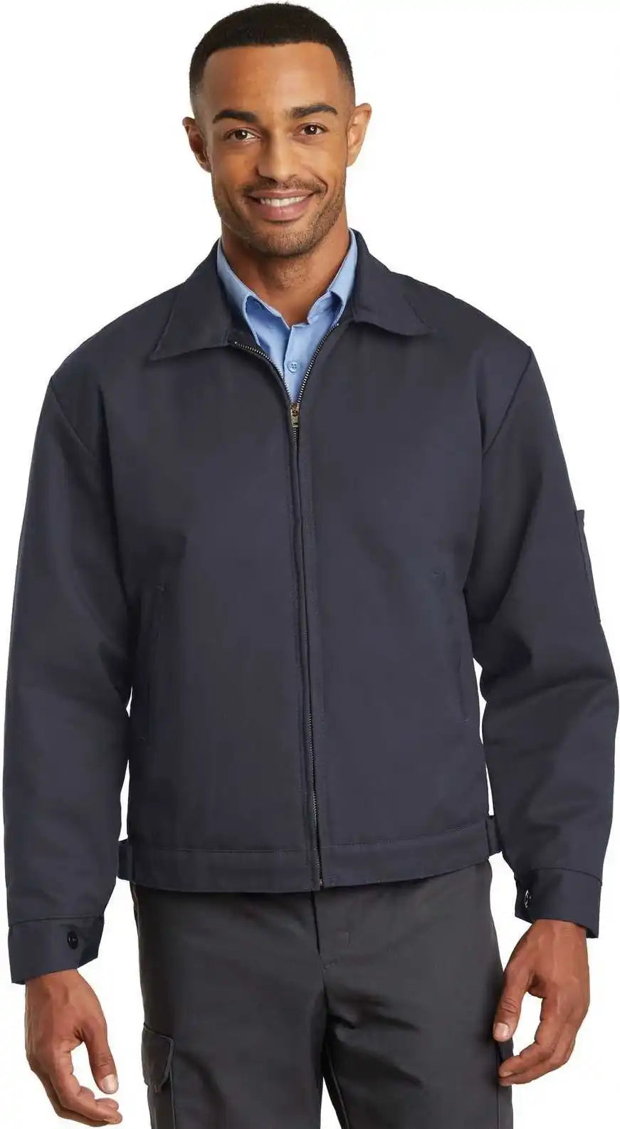 Red Kap Csjt22 Slash Pocket Jacket Charcoal