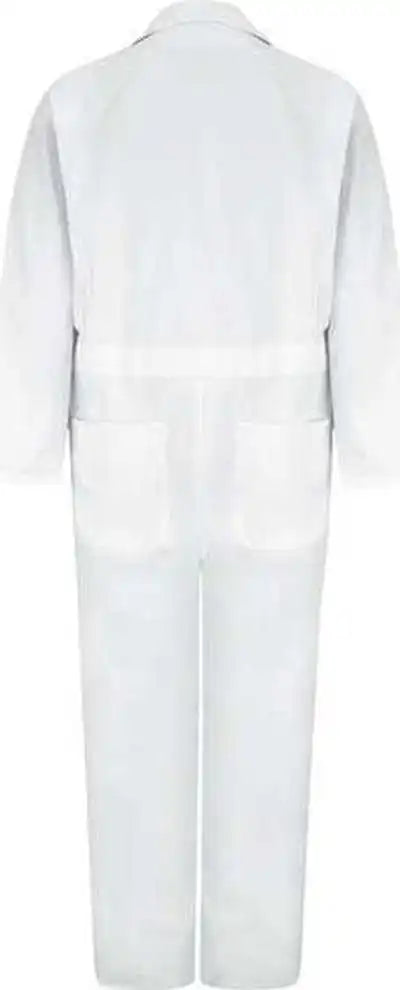 Red Kap Ct16 Twill Action Back Coverall White