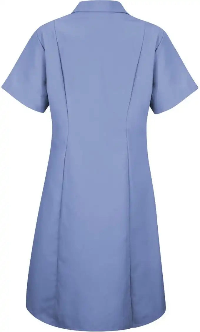 Red Kap Dp23 Women’s Short Sleeve Dress - Light Blue / s