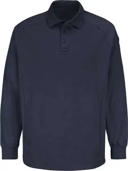 Red Kap Hs5127 Long Sleeve Special Ops Polo - Dark Navy