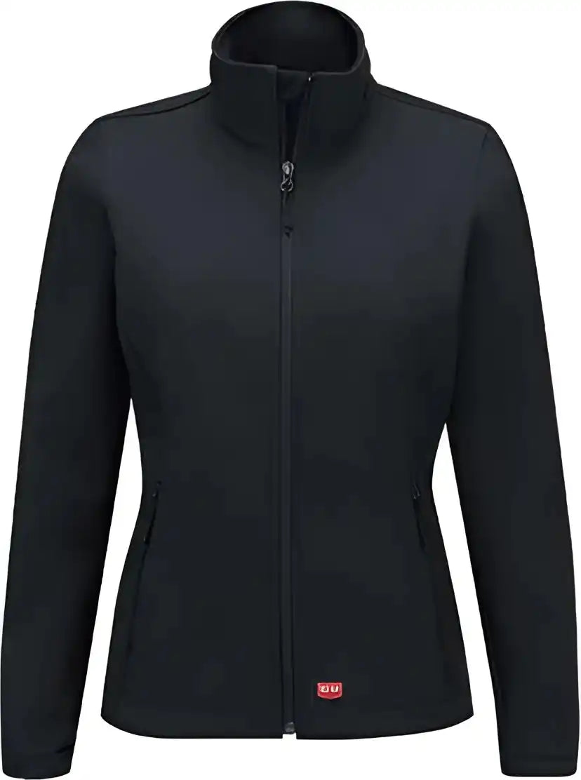 Red Kap Jp67 Women’s Deluxe Soft Shell Jacket - Black