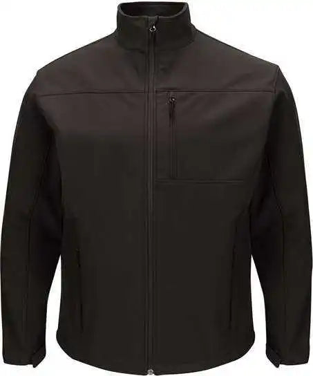 Red Kap Jp68 Deluxe Soft Shell Jacket - Black