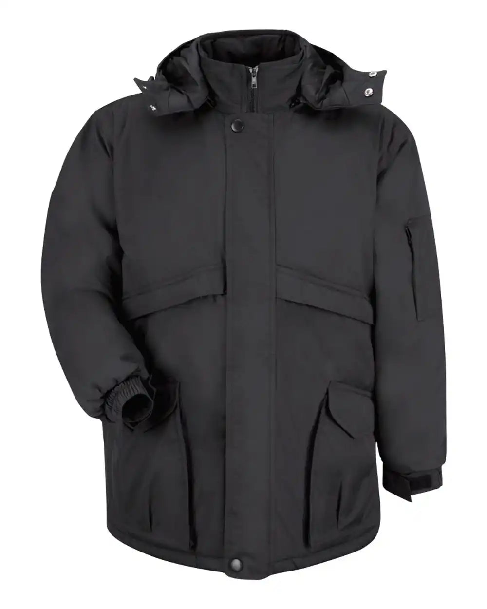 Red Kap Jp70 Heavyweight Parka - Black - s