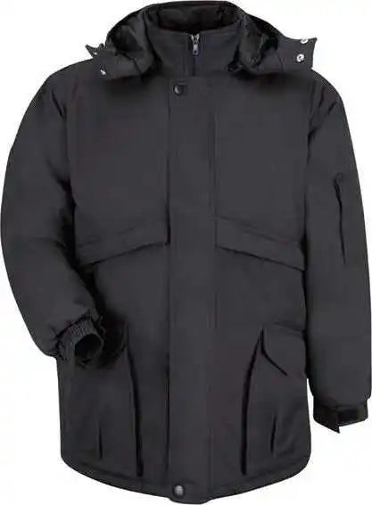 Red Kap Jp70l Heavyweight Parka Long Sizes Black