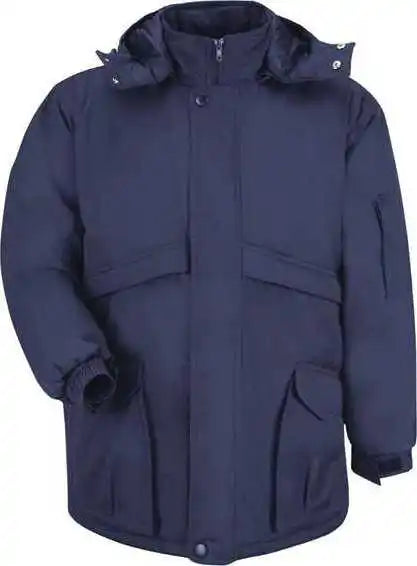 Red Kap Jp70l Heavyweight Parka Long Sizes Navy