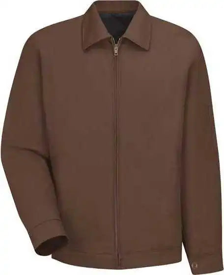Red Kap Jt22 Waist Length Jacket Brown