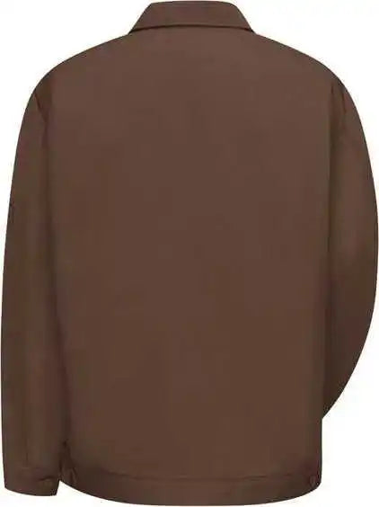 Red Kap Jt22 Waist Length Jacket Brown