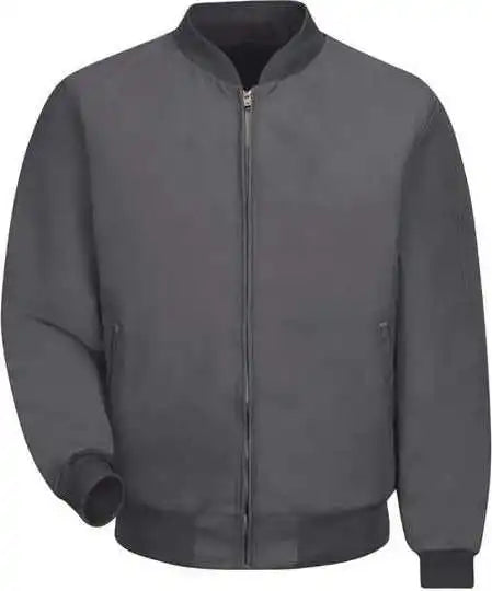 Red Kap Jt38 Solid Team Jacket Charcoal