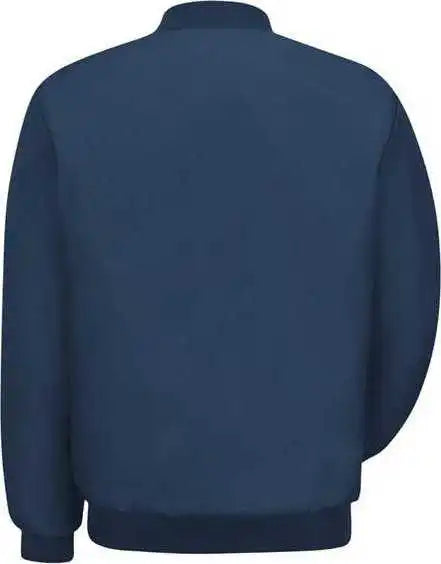 Red Kap Jt38l Solid Team Jacket Long Sizes Navy