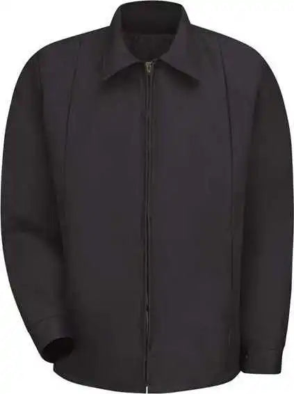 Red Kap Jt50 Perma Lined Panel Jacket Black